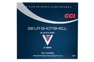 22lr - Schrot CCI Shotshell 31grs