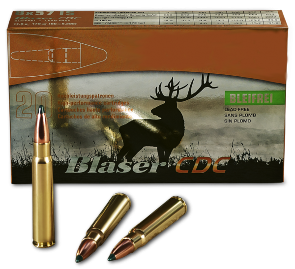 8x57 IRS - Blaser CDC 11.0g (bleifrei)