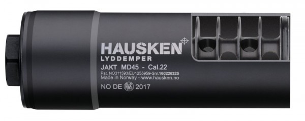 Schalldämpfer Hausken MD45, Kal. 17 bis 22